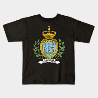 Coat of arms of San Marino Kids T-Shirt